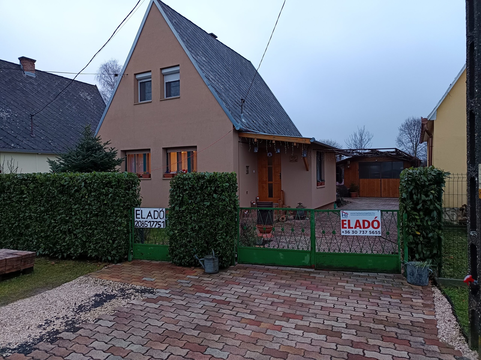 Harkány, Homok utca